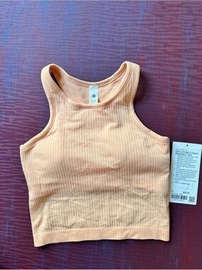 NWT Lululemon Ebb to Street cropped Tank